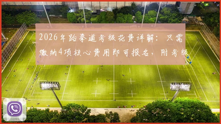 2026年跆拳道考级花费详解:只需缴纳4项核心费用即可报名,附考级省钱避坑指南